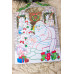 Розмальовка святкова "Зимові сюжети до Новорічних свят" з наклейками